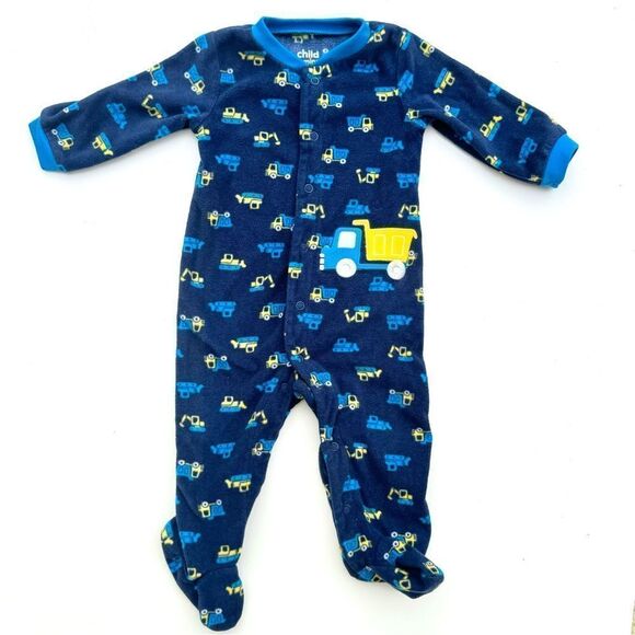 Carter’s Child of Mine Fleece Footed Pajamas (2 Pairs) - Picture 2 of 13